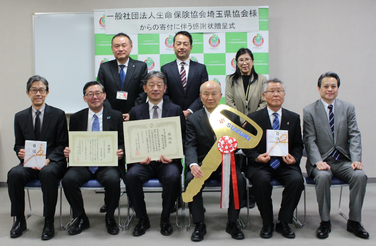 室内集合写真